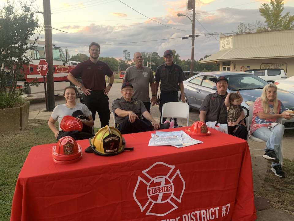 National Night Out  - Fire Department Booth
