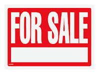 Image of Red Letter For Sale Sign